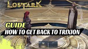 How to get back to Beatrice in Trixion - LOST ARK - YouTube