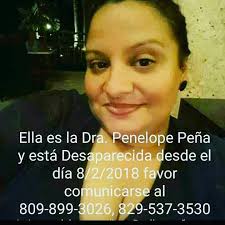 LA VOZ DE MI PUEBLO RD... ATENCION ATENCION. NOTICIA DE ULTIMO MINUTO. SE  ENCUENTRA DESAPARECIDA LA EMATOLOGA. Dra PENELOPE ALEXANDRA PEÑA SANTIAGO  Lugares de Trabajo: Hospital regional marcelino velez santana Hospital mario