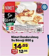 tereyagli kiymali su boregi 1 tepsi 3 3 kg