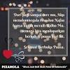 Kamu bisa menyampaikannya dalam kalimat bahasa inggris biar kekinian. 1