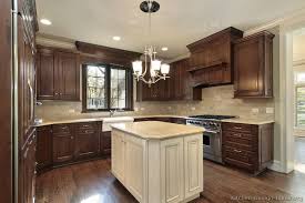 walnut kitchen cabinets