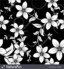 Animals/wildlife buildings/landmarks backgrounds/textures business/finance education food and drink health care holidays objects industrial art nature people religion science technology signs/symbols sports/recreation music. Abstract Patterns Black And White Floral Background Stock Illustration I2766758 At Featurepics