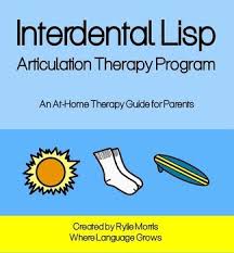 Interdental Lisp Articulation Therapy Program Articulation Therapy Speech Language Therapy Speech Therapy Activities