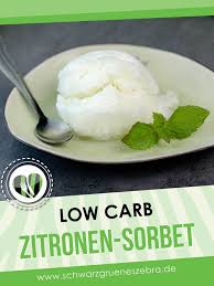 Low Carb Zitronensorbet Die Perfekte Abkuhlung Fur Den Sommer Zitronen Sorbet Zitronensorbet Sorbet