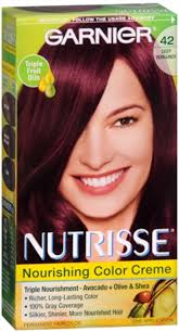 Black cherry hair is a bold hair color you'll want to try. 4 Pack Garnier Nutrisse Haircolor 42 Black Cherry Deep Burgundy 1 Each Walmart Com Walmart Com