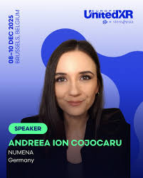 💡 The stage at UnitedXR Europe 2025 will spotlight innovators shaping the  future of XR across creativity, spatial design, media, and industry  transformation. Here are 5 of the speakers joining us in