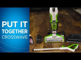 Bissell Crosswave Cordless Max Deluxe Multi Surface Wet Vacuum 2554 How To Assemble Your Crosswave Youtube