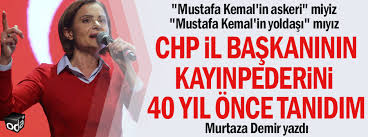 .akp'li cumhurbaşkanı recep tayyip erdoğan gibi rize güneysulu ve yükseköğretim kurulu (yök) başkanı yekta saraç'ın kayınpederi. Chp Il Baskaninin Kayinpederini 40 Yil Once Tanidim