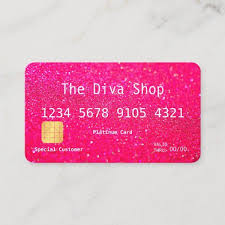 Here are the best business credit cards of 2021. Business Card Glitter Credit Card Pink Zazzle Com In 2021 Credit Card Design Best Credit Cards Business Cards Beauty