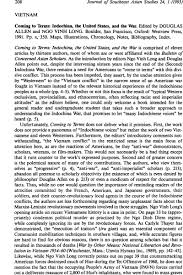 Remember — the application process at oxford is designed to weed out the best (sometimes they let a moron like me. Vietnam Coming To Terms Indochina The United States And The War Edited By Douglas Allen And Ngo Vinh Long Boulder San Francisco Oxford Westview Press 1991 Pp X 350 Maps Illustrations