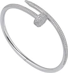 Crn6707317 Juste Un Clou Bracelet White Gold Diamonds Cartier