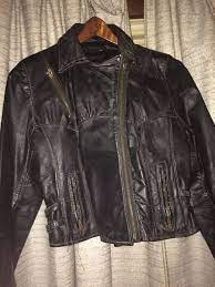 Vintage 1970s Black Leather Womans Coat Opera Leather Made In Usa Size Small Fashion Clothing Shoes Accessories Womenscl Womens Vest Fashion Black Leather