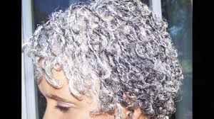 The diversity of hair textures and hairstyles runs deep in the black community. Going Gray Natural Hair Styles For Gray Hair Youtube