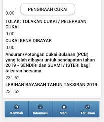 Scheduled monthly tax while a new jadual pcb schedule table is expected, it is not found. Bayaran Potongan Cukai Bulanan Pemberitahu Permohonan Bayaran Balik Cukai Lhdn Taksiran Tujuan Pcb Dikenakan Memilih Pelepasan Pasangan Untuk Taksiran Bersama Bagi Pasangan Yang Tidak Bekerja Feera