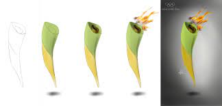On 7 october 2016, la 2024 officials again made adjustments to their proposal for the 2024 summer olympics, moving half of a large and potentially expensive media center to the usc campus. Olympic Torch Evolution Sketch To Render Pat Monster Concept Pinboard
