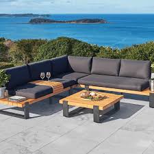 To create a complementary dining room, showcase warm, metallic wallpaper on one wall finished off. Outdoor Furniture Tables Chairs Bbqs Mitre 10
