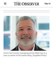 Sending a huge shout out the Sarnia Sting; we're buzzing with excitement  for what's ahead! 🐝🏒 We're extending our congratulations to the new  ownership group of the Sarnia Sting — Ryan Finch