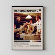Master and Commander The Far Side of the World, Peter Weir, Minimalist –  mythicwall
