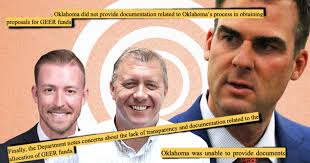 Oklahoma Gov. Stitt gave families $8M for school supplies in the pandemic;  They bought Christmas trees, gaming consoles and hundreds of TVs