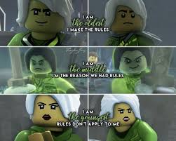 All Credit To Zafirjay Actually Morro Is The Oldest Lego Ninjago Movie Ninjago Memes Lego Ninjago