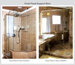 We are good at polished chrome finish. Sup26ch Crl Chrome Frameless Shower Door Fixed Panel Glass To Glass Support Bar For 1 4 To 5 16 Thick Glass