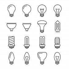 light bulb outline icons light bulb icon light bulb graphic light bulb illustration