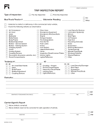 How To Fill Out The Cdl Pre Trip Inspection Form Vehicle Inspection Cdl Inspection Checklist