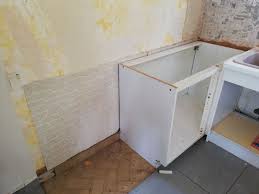 Comment Demonter Une Cuisine Meuble Cuisine Enduit De Rebouchage Cuisine