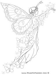 Color the pictures online or print them to color them with your paints or crayons. Beautiful Fairy Coloring Pages Coloring Home