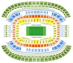 Texas Stadium Seat Online Charts Collection