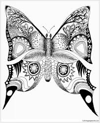 Learn about nature and have some colouring fun too with our butterfly life cycle colouring page. Difficult Butterfly Coloring Pages Mandala Coloring Pages Coloring Pages For Kids And Adults