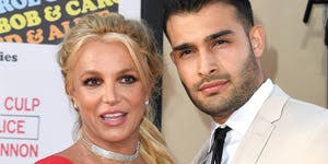 Britney Spears stuns in custom Versace wedding dress