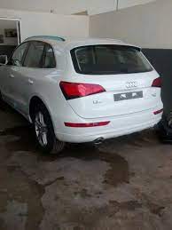 Audi Q5 Cojineria En Cuero Gris Oscuro Y Costuras Mismo Color Audi Q5 Audi Suv Car