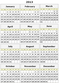 2013 Yearly Calendar Calendar Printables Blank Calendar Print Calendar