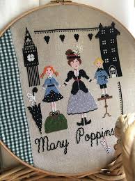 This pattern is in full stitches only. Lilli Violette Mary Poppins Cross Stitch Patterns Cross Stitch Cross Stitch Fairy