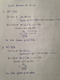 Square Tricks Math Shortcut Tricks For Ssc Banking Sbi Ibps All Competitive Exams Banking Ibps Shortcut Math Trick Math Tricks Math Methods Studying Math