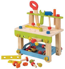 Everearth Large Workbench With Tools Toddler Workbench Wooden Work Bench Workbench