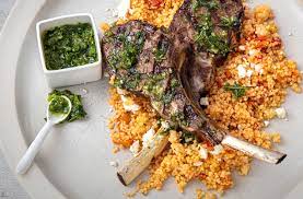 Such a prized cut needs little adornment — just (the couscous can be prepared alongside the lamb and served hot, or made in advance and served at. Grilled Herb Crusted Lamb Chops With Couscous California Lamb