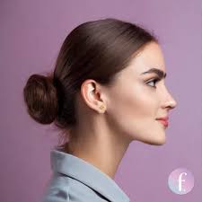 Aretes De Rosa Chapa De Oro 22k