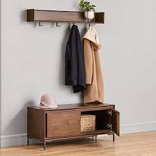 Add walmart protection plan powered by. Nolan Entryway Bench Wall Shelf Set