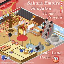 Azur Lane Official On Twitter Sakura Empire Shogatsu Dorm Set Will Be Available For A Limited Time After The Patch Update On January 10th Pst Availability Discount Period From 1 10 1 24 19