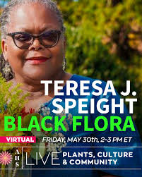 🌸 Flowers, Legacy, and Powerfully Rooted Stories 🌿⁠ Join author and  horticulturist Teresa Speight for a virtual talk