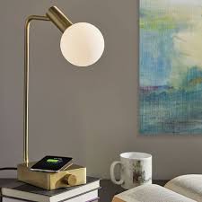 Modern Deco Led Wireless Charging Usb Task Lamp