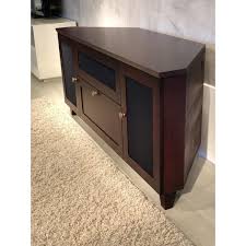 Check spelling or type a new query. Shaker Dark Cherry Tv And Entertainment Corner Console On Sale Overstock 5986628