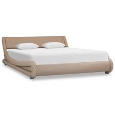 Vidaxl polsterbett klassisch bett einzelbett bettgestell bettrahmen lattenrost schlafzimmerbett ehebett schlafzimmer. Polsterbett Bettgestell Cappuccino Braun Kaufland De