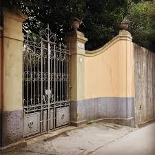 Liberty Italianliberty Old Antique Villa 1912 Giardino Ingresso Cancello Ferro Ferrobattuto Beautiful Pho Cancelli Cancelli In Ferro Battuto Villa