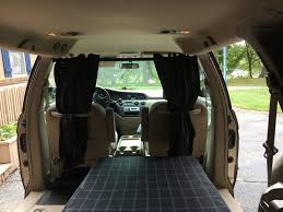 Honda Odyssey Interior Measurements Odyssey Camper Honda Odyssey Honda Odyssey Camping Honda Van