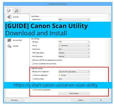Once the ij scan utility is open, be sure that your device is listed at the top of the window. Pin On Canon Printer Installation Troubleshoot
