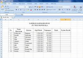 Tak jarang bukti penggajian itu disusulkan beberapa minggu setelah. Contoh Soal Excel If Gaji Karyawan Soal Soal