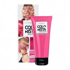 L Oreal Paris Colorista Washout Hot Pink Neon Semi Permanent Hair Dye 80ml Temporal Organic Hair Color Loreal Paris Makeup Loreal Paris